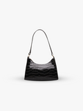 Alligator pattern handbag