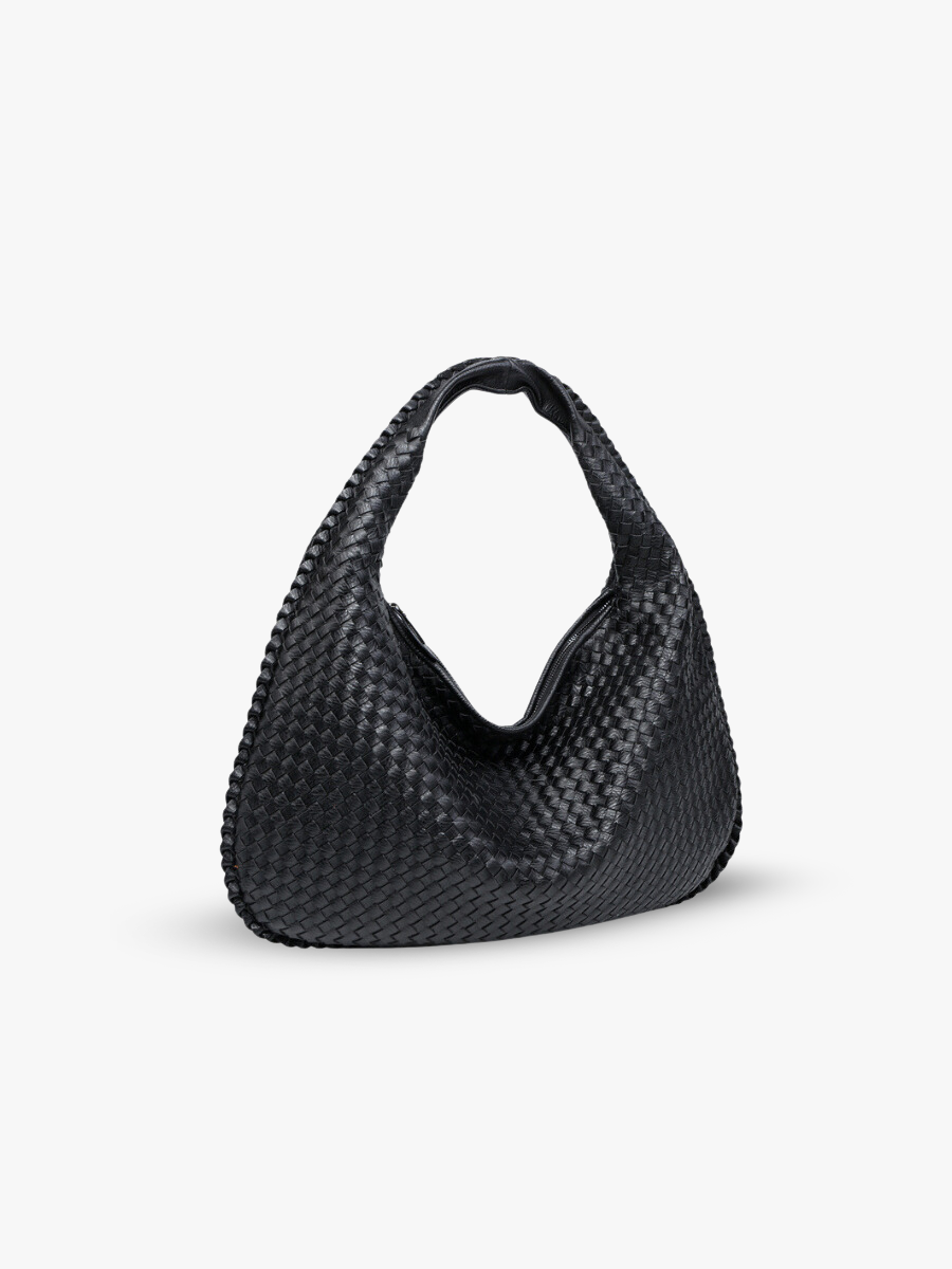 Woven shoulder bag